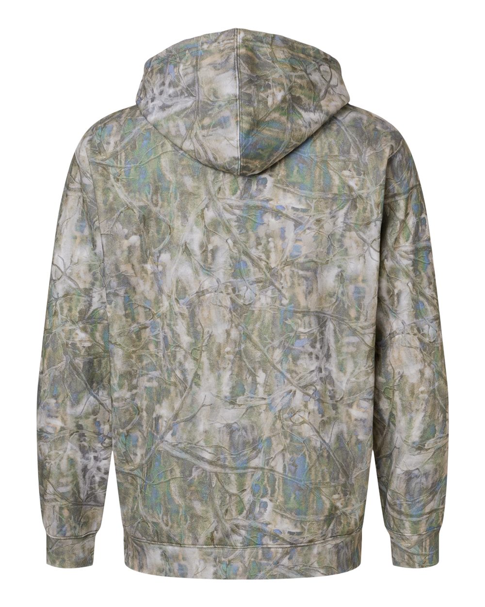 Live & Tell by LAT 6926 Unisex Elevated Fleece Hoodie Sweatshirt in Sage Timberwood, back