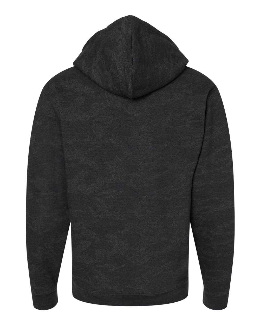 Live & Tell by LAT 6926 Unisex Elevated Fleece Hoodie Sweatshirt in Storm Camo, back
