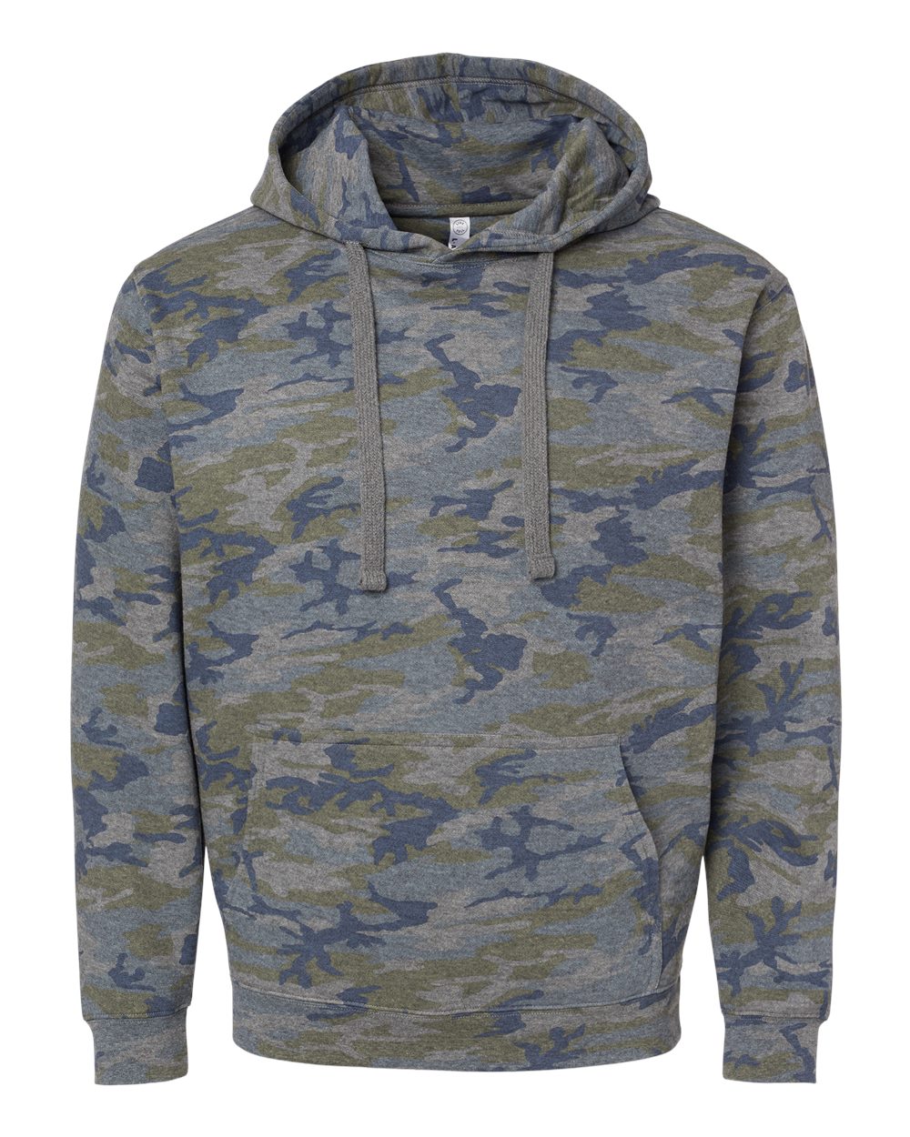 Live & Tell by LAT 6926 Unisex Elevated Fleece Hoodie Sweatshirt in Vintage Camo