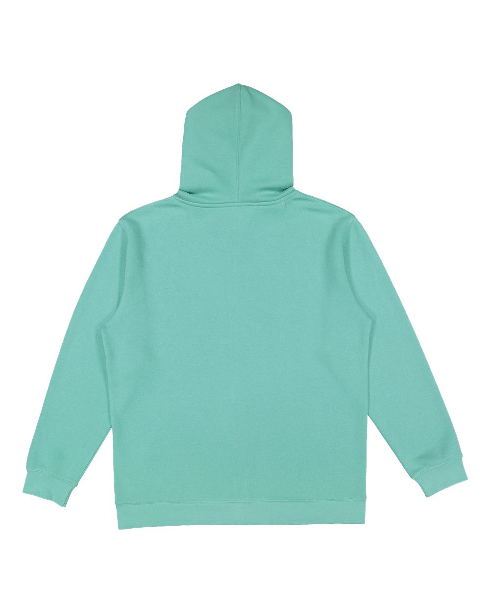 Live & Tell by LAT 6927 Unisex Full-Zip Hoodie Sweatshirt in Saltwater, back