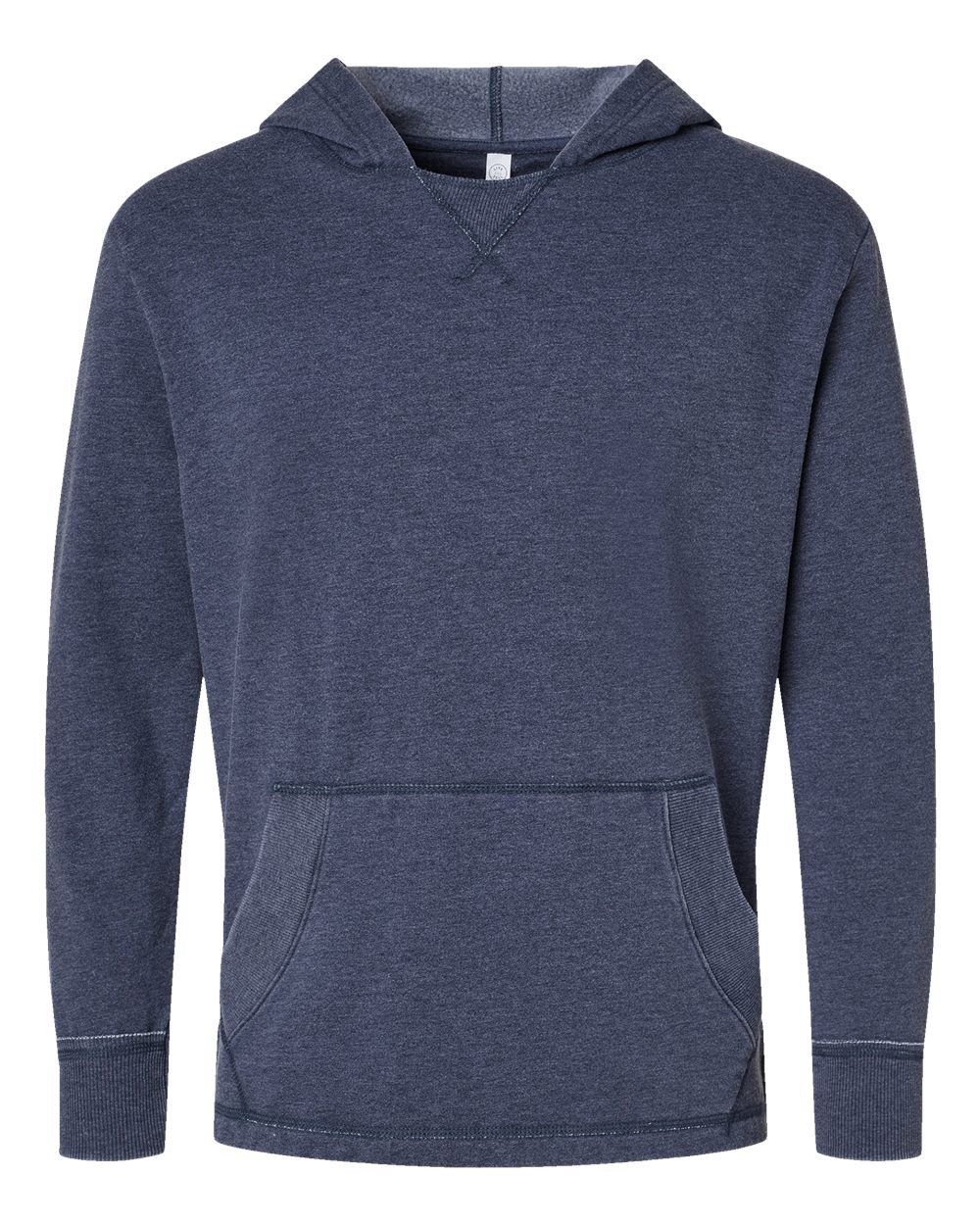 Live & Tell by LAT 6936 Unisex Vintage Wash Hoodie Sweatshirt in Washed Navy