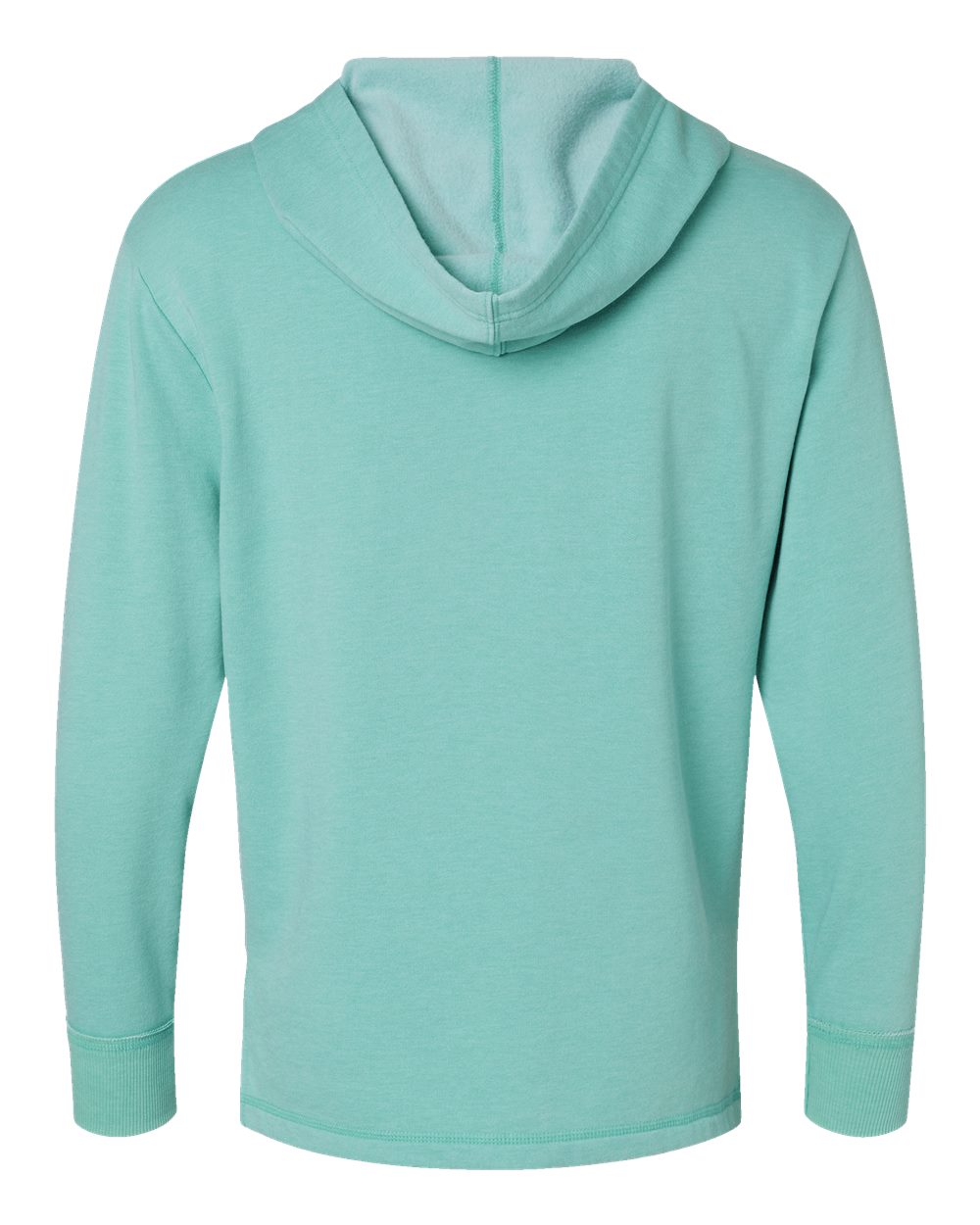 Live & Tell by LAT 6936 Unisex Vintage Wash Hoodie Sweatshirt in Washed Saltwater, back