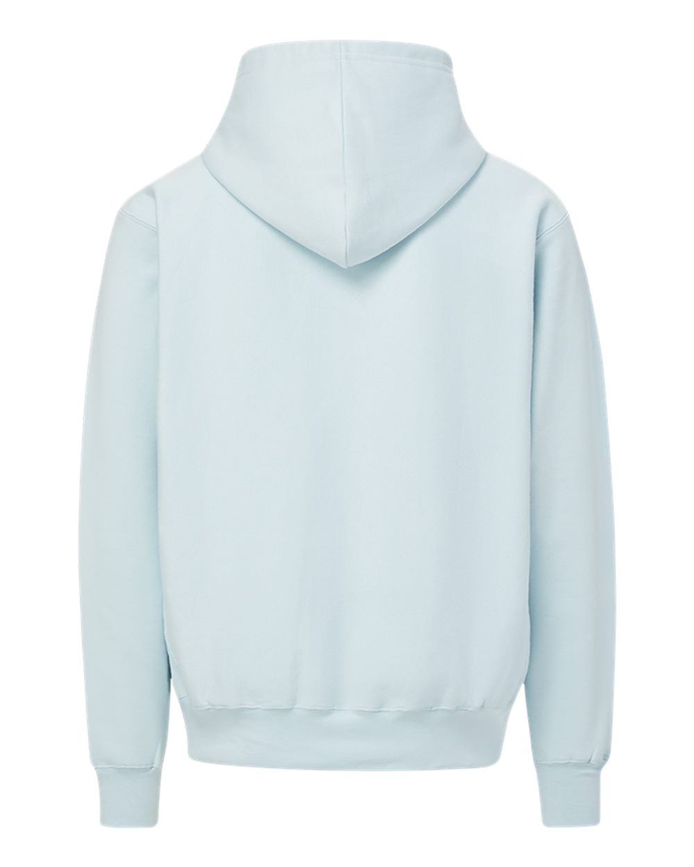 MV Sport 488 Unisex Pro Weave® Hooded Sweatshirt in Arctic Blue, back
