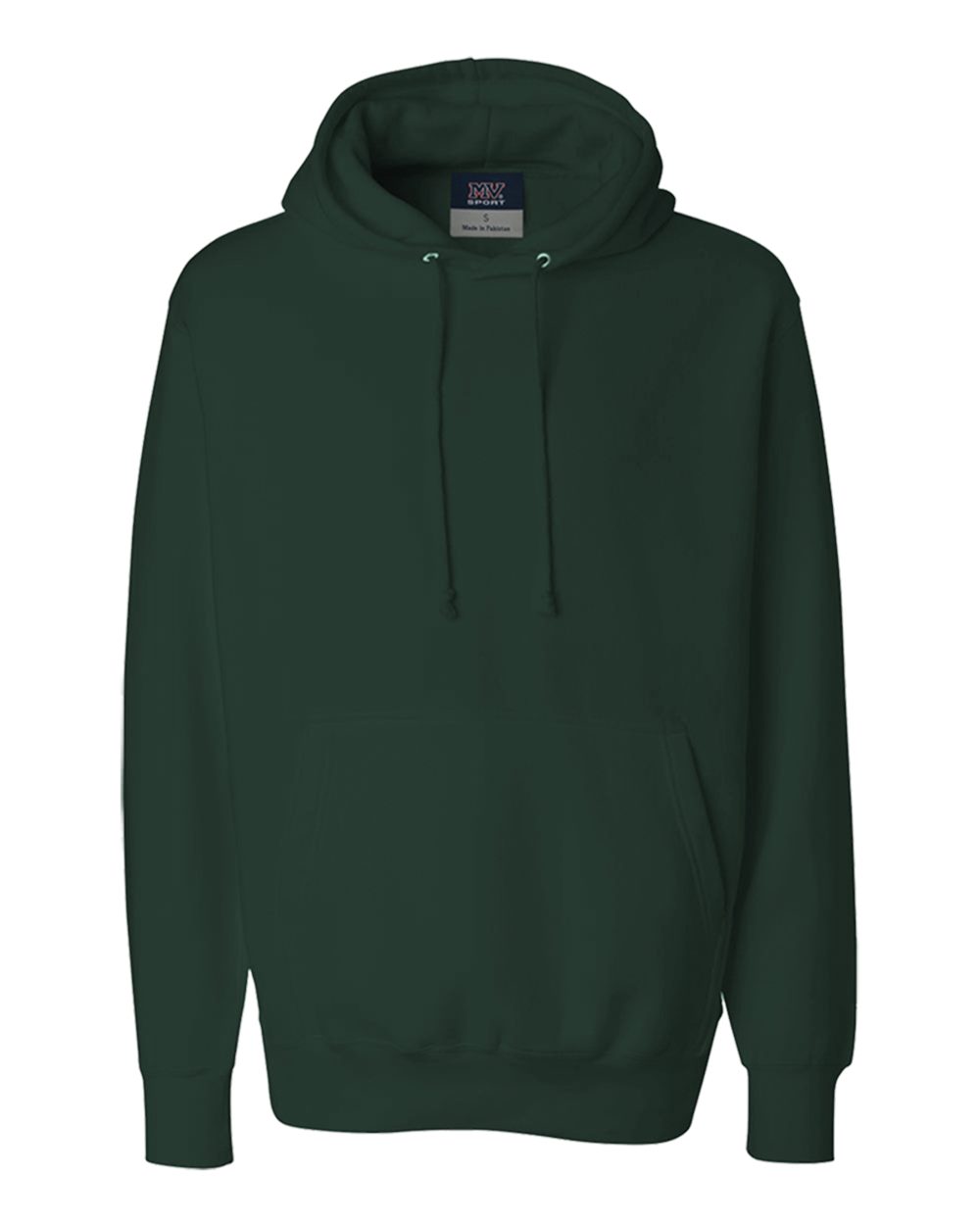 MV Sport 488 Unisex Pro Weave® Hooded Sweatshirt in Athletic Forest