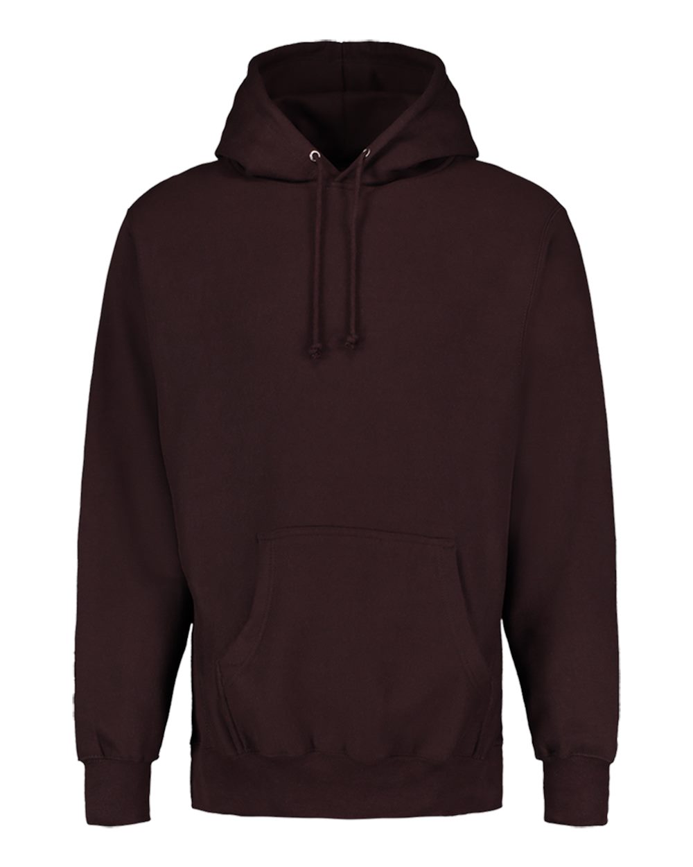 MV Sport 488 Unisex Pro Weave® Hooded Sweatshirt in Espresso Brown