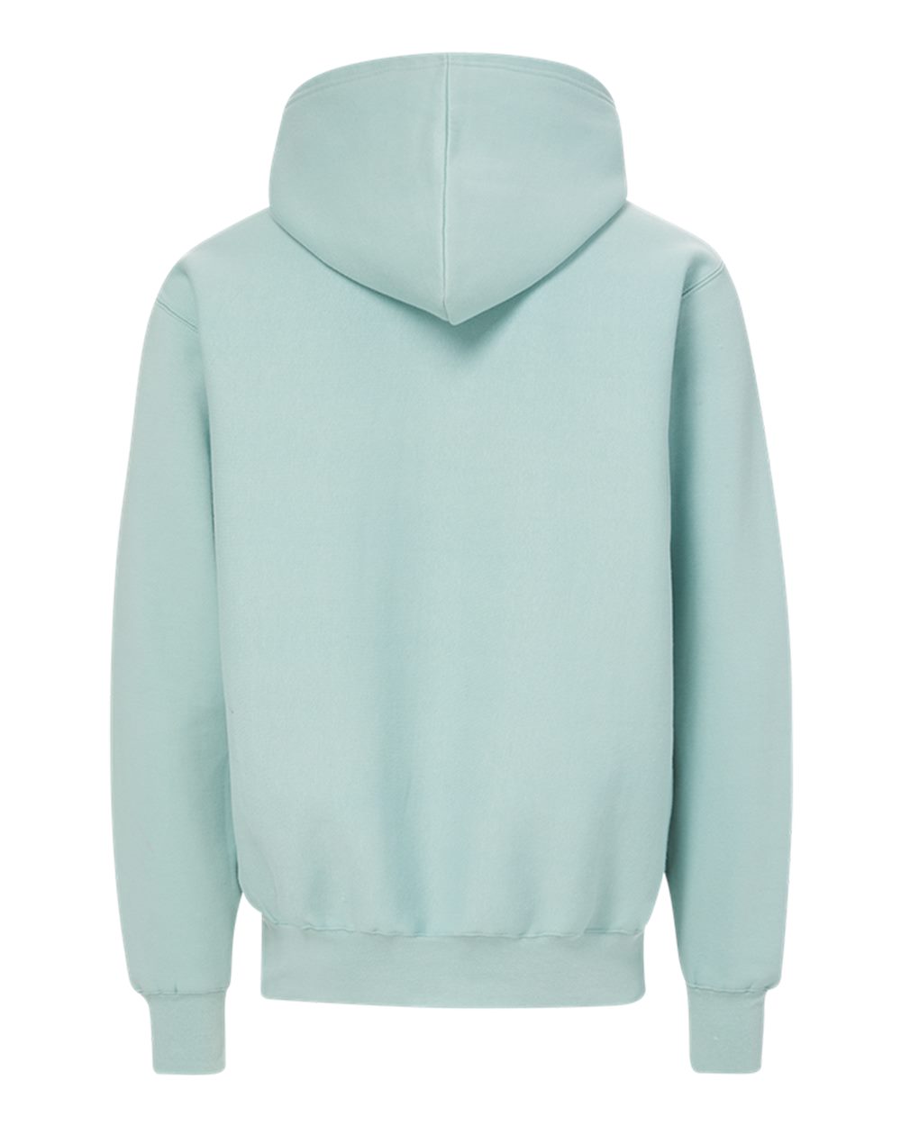 MV Sport 488 Unisex Pro Weave® Hooded Sweatshirt in Greenstone, back