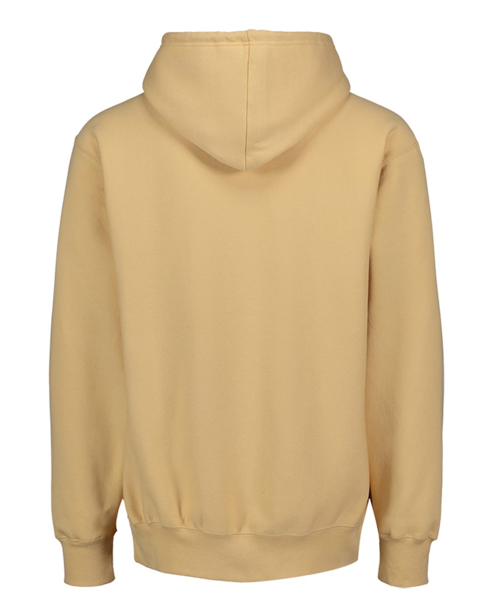 MV Sport 488 Unisex Pro Weave® Hooded Sweatshirt in Maize, back