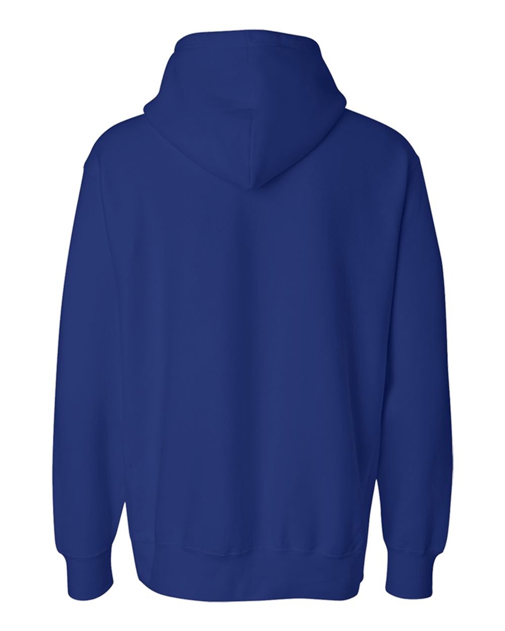 MV Sport 488 Unisex Pro Weave® Hooded Sweatshirt in Royal, back