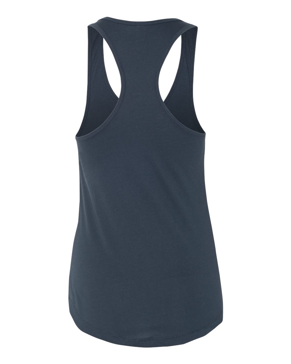 Next Level 1533 Women's Ideal Racerback Tank in Indigo, back
