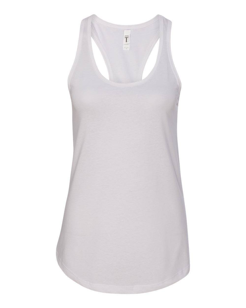 Next Level 1533 Women's Ideal Racerback Tank in White