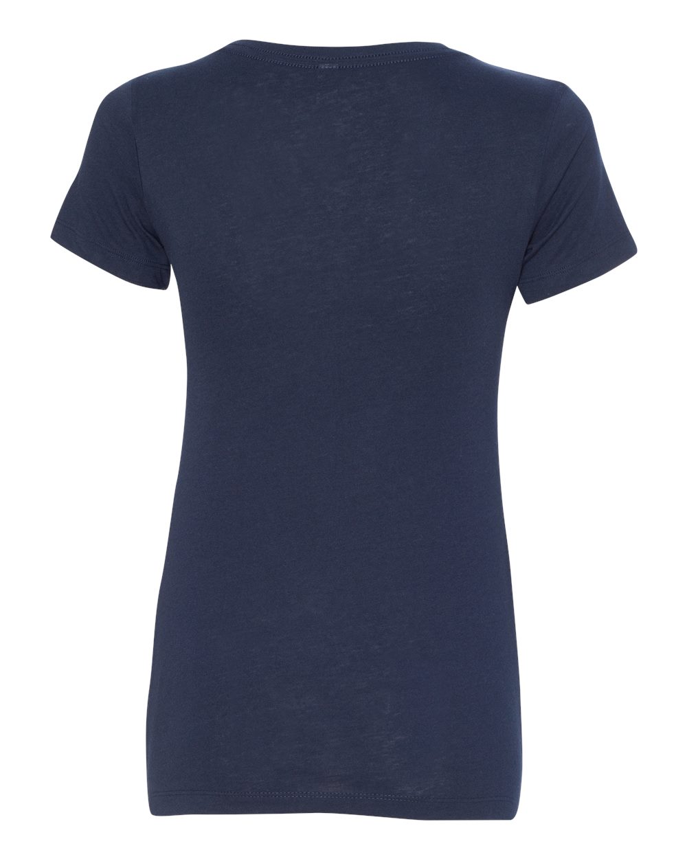 Next Level 1540 Women's Ideal V-Neck Tee in Midnight Navy, back