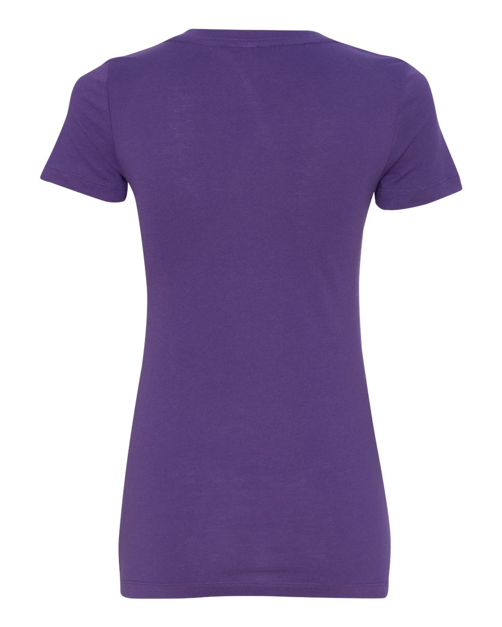 Next Level 1540 Women's Ideal V-Neck Tee in Purple Rush, back