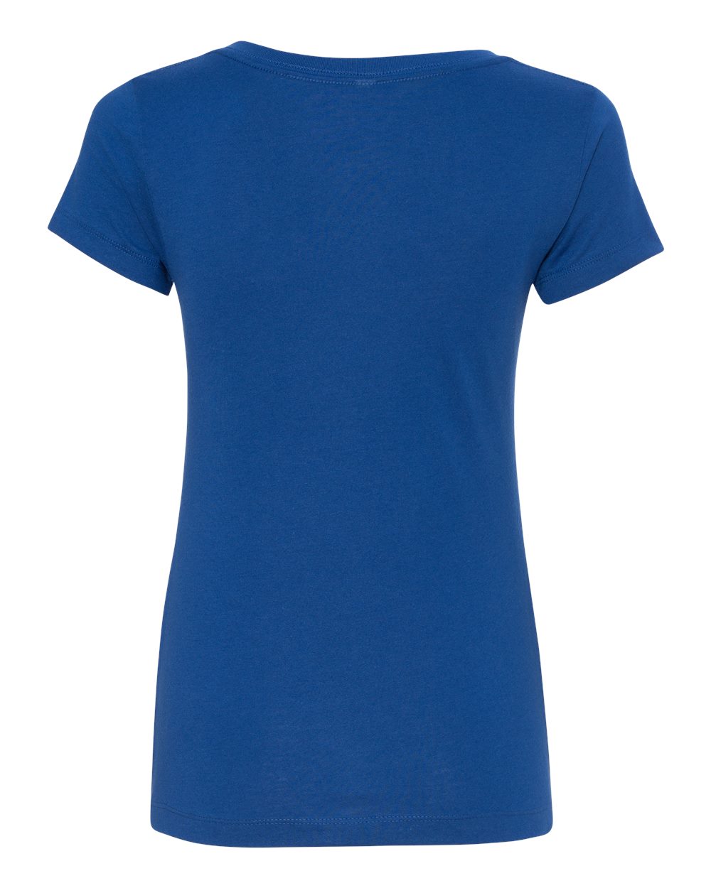 Next Level 1540 Women's Ideal V-Neck Tee in Royal, back