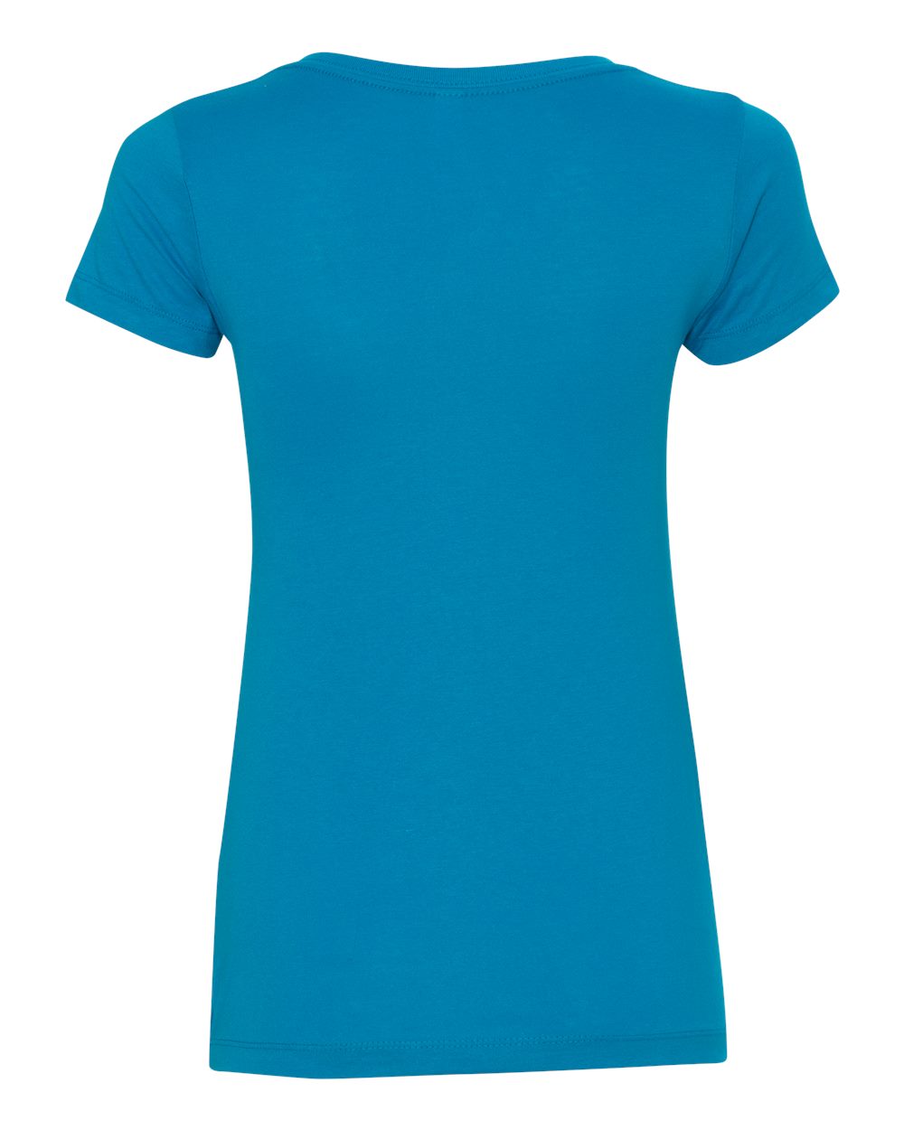 Next Level 1540 Women's Ideal V-Neck Tee in Turquoise, back