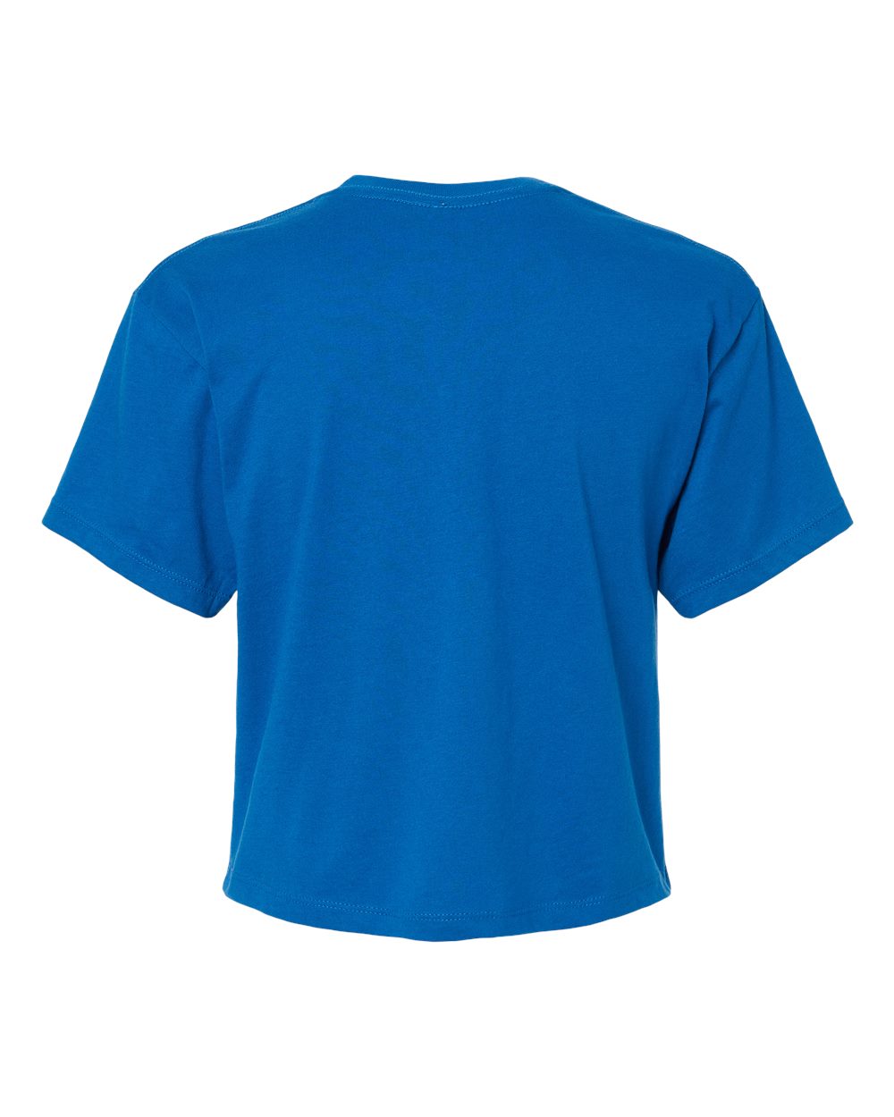 Next Level 1580 Women's Ideal Crop Top in Royal, back