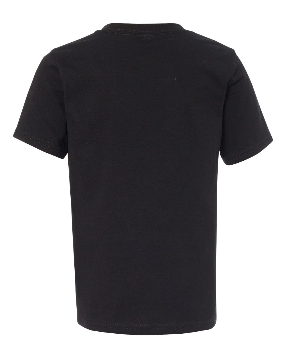 Next Level 3310 Youth Cotton Tee in Black, back