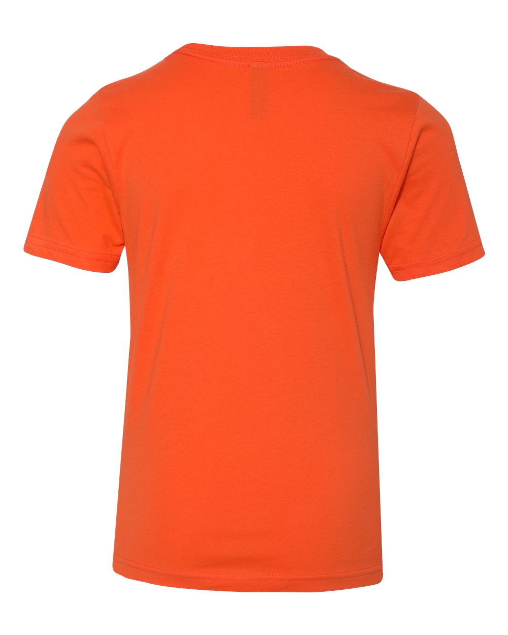 Next Level 3310 Youth Cotton Tee in Classic Orange, back
