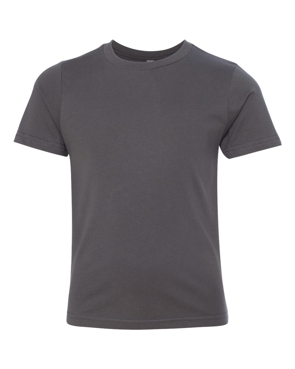 Next Level 3310 Youth Cotton Tee in Heavy Metal