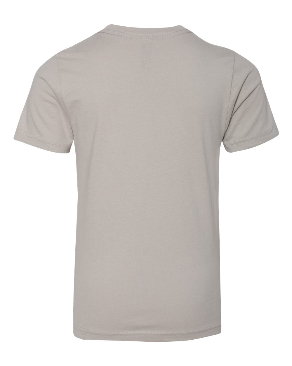 Next Level 3310 Youth Cotton Tee in Light Grey, back