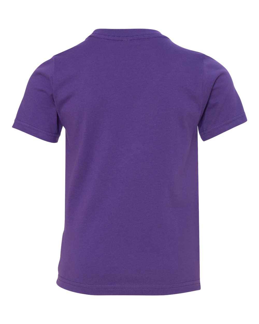 Next Level 3310 Youth Cotton Tee in Purple Rush, back