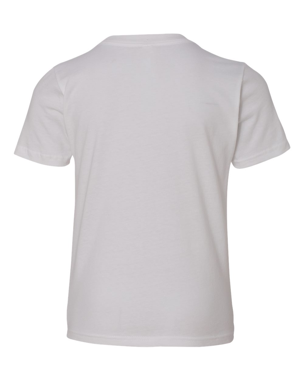 Next Level 3310 Youth Cotton Tee in White, back