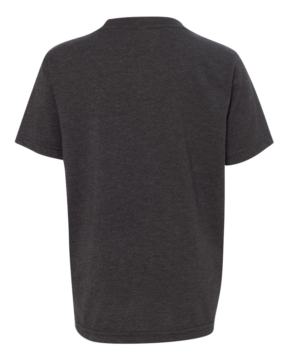 Next Level 3312 Youth CVC Tee in Charcoal, back