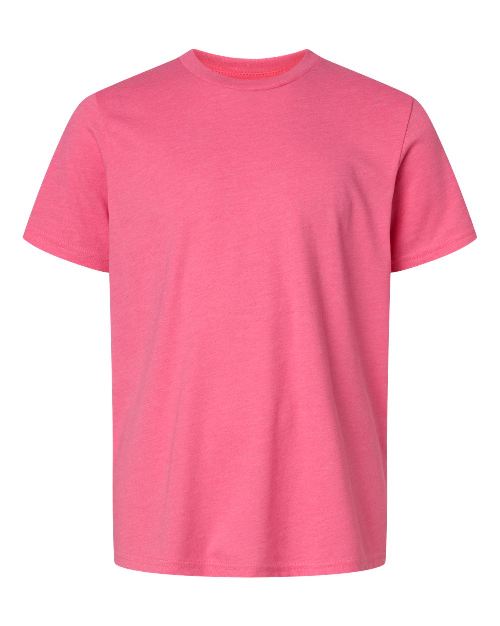 Next Level 3312 Youth CVC Tee in Hot Pink