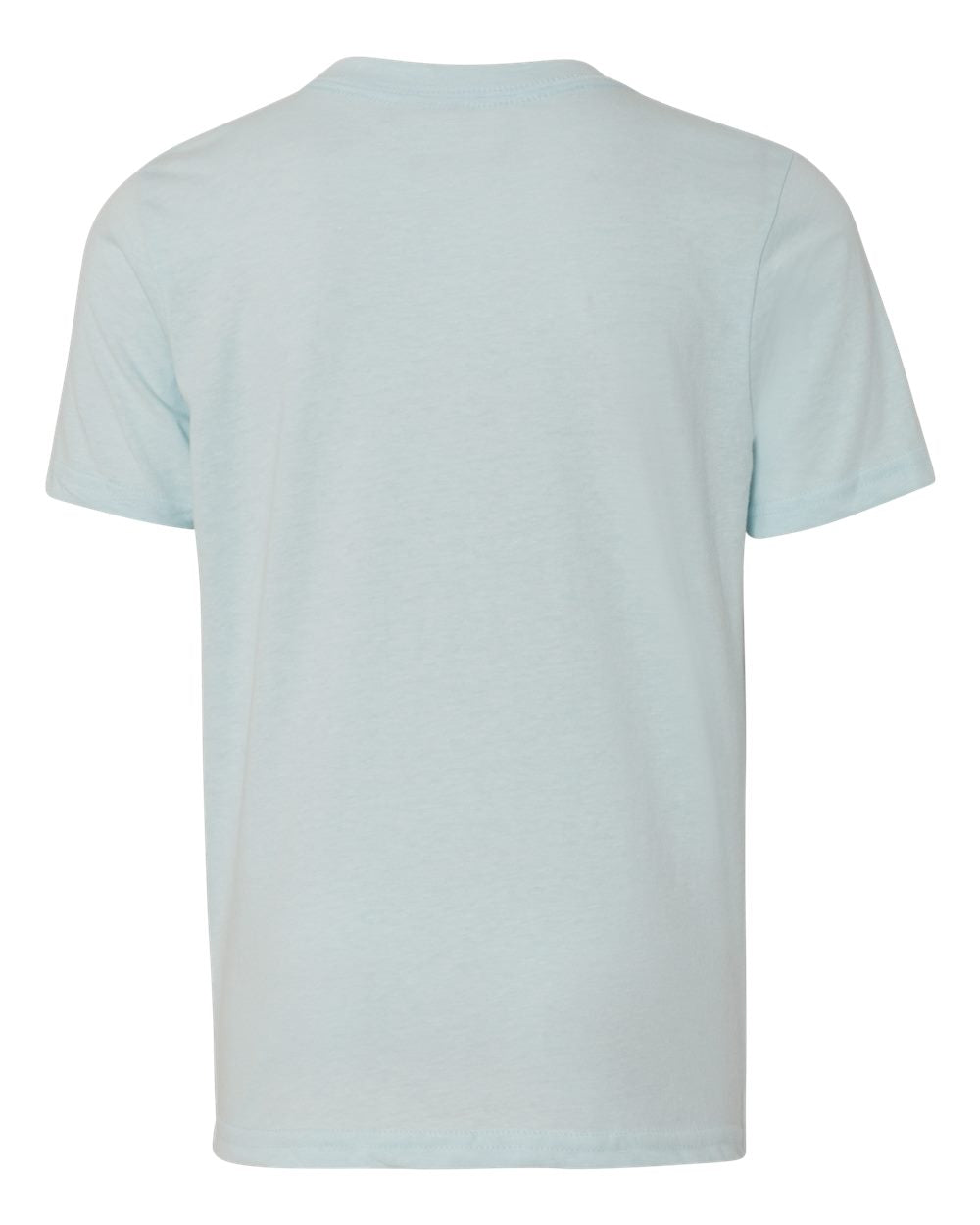 Next Level 3312 Youth CVC Tee in Ice Blue, back