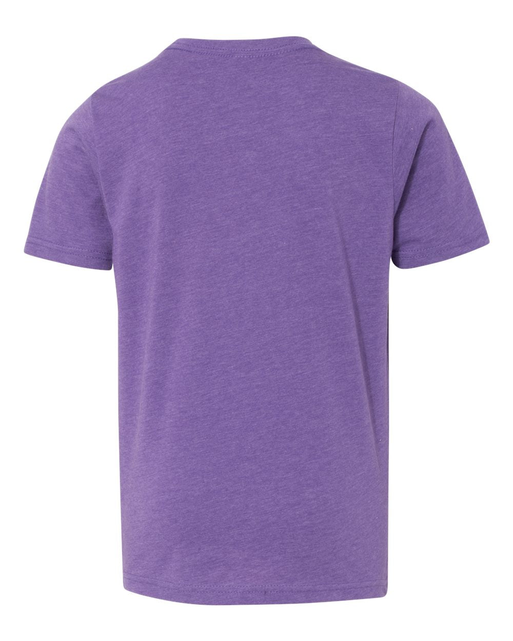 Next Level 3312 Youth CVC Tee in Purple Rush, back