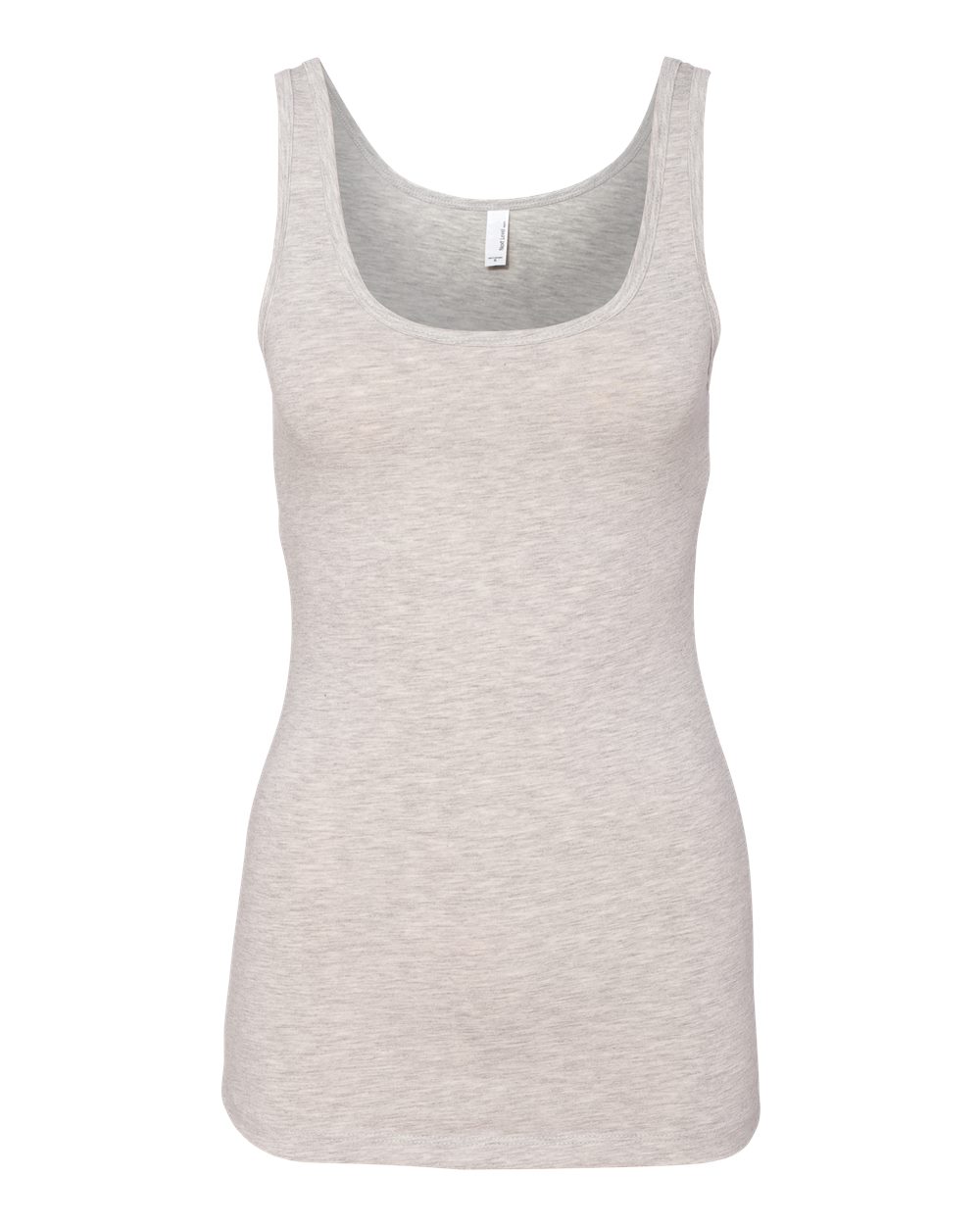 Next Level 3533 Women’s Spandex Jersey Tank in Light Heather Grey