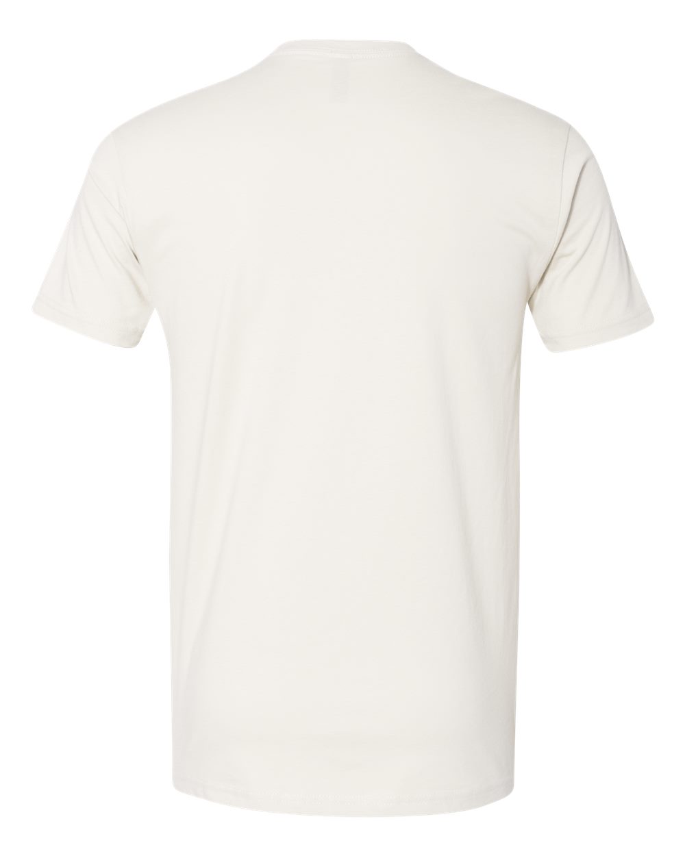 Next Level 3600 Unisex Cotton Tee in Bone, back