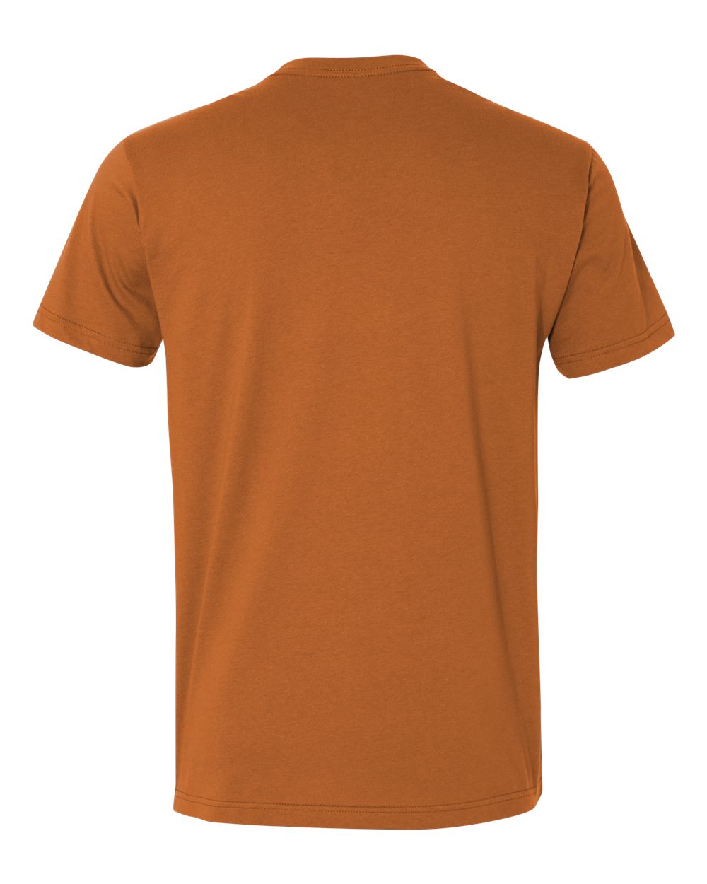 Next Level 3600 Unisex Cotton Tee in Clay, back