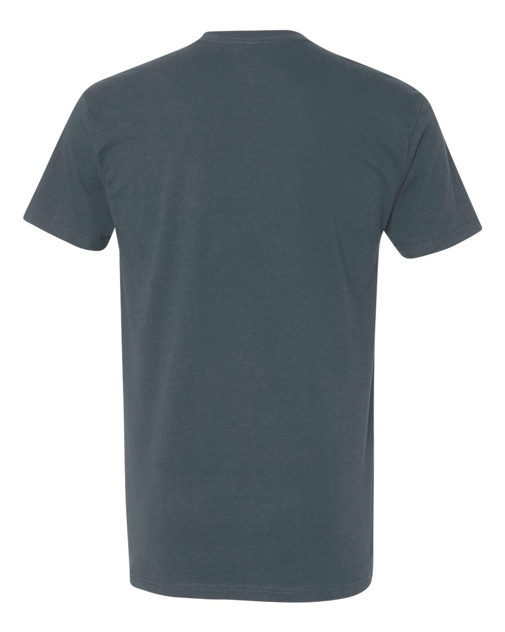 Next Level 3600 Unisex Cotton Tee in Indigo, back
