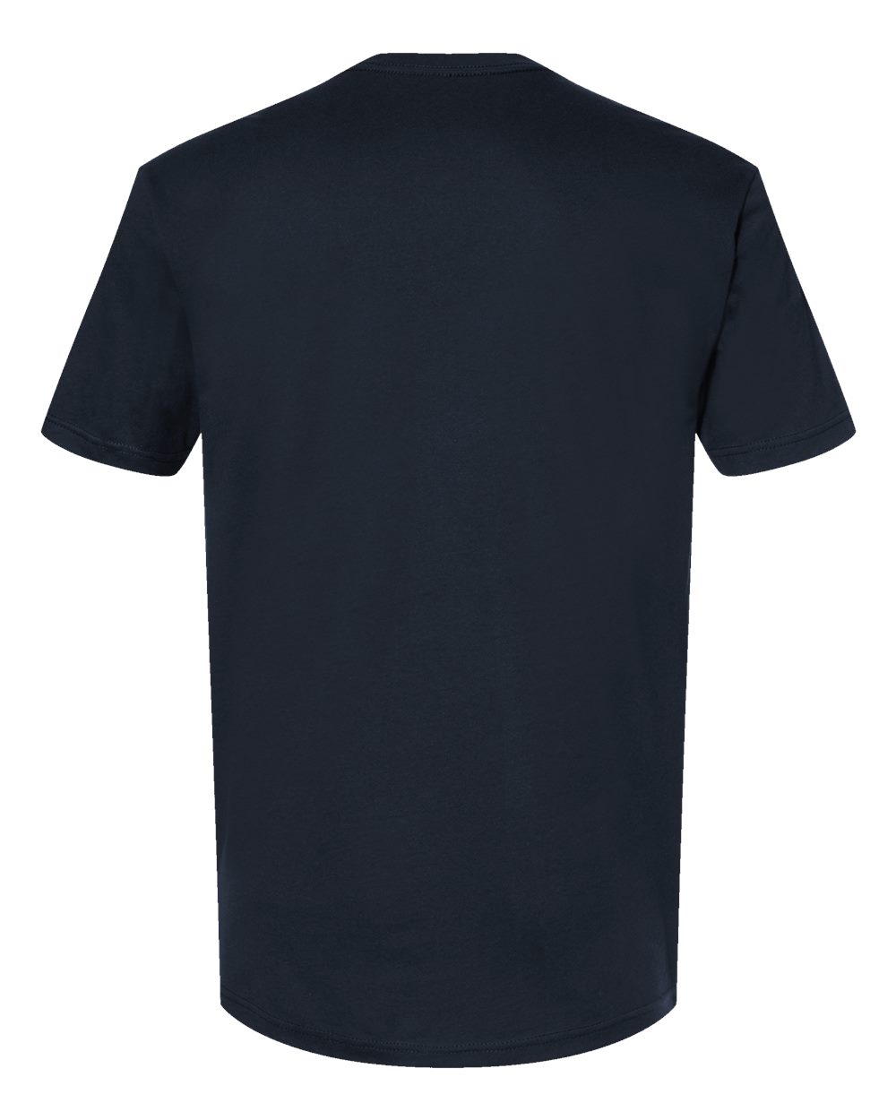 Next Level 3600 Unisex Cotton Tee in Midnight Navy, back