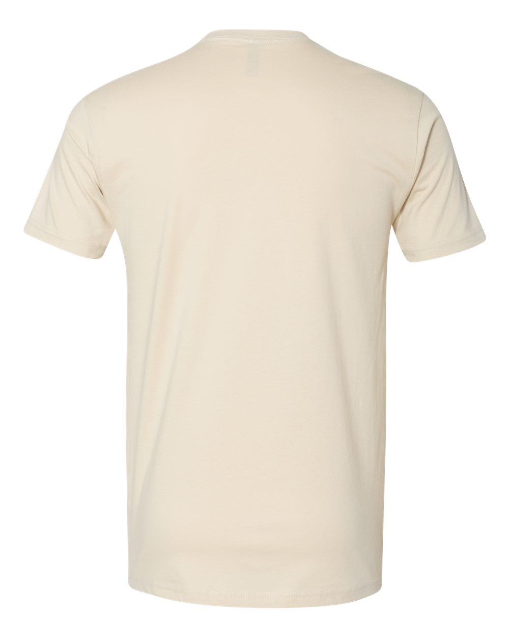 Next Level 3600 Unisex Cotton Tee in Natural, back