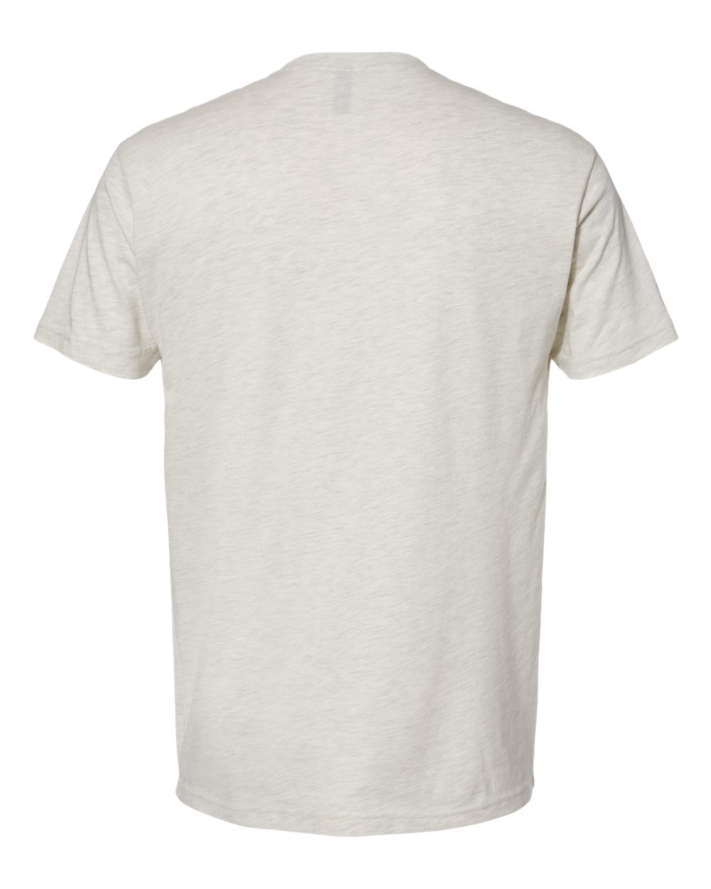 Next Level 3600 Unisex Cotton Tee in Oatmeal, back