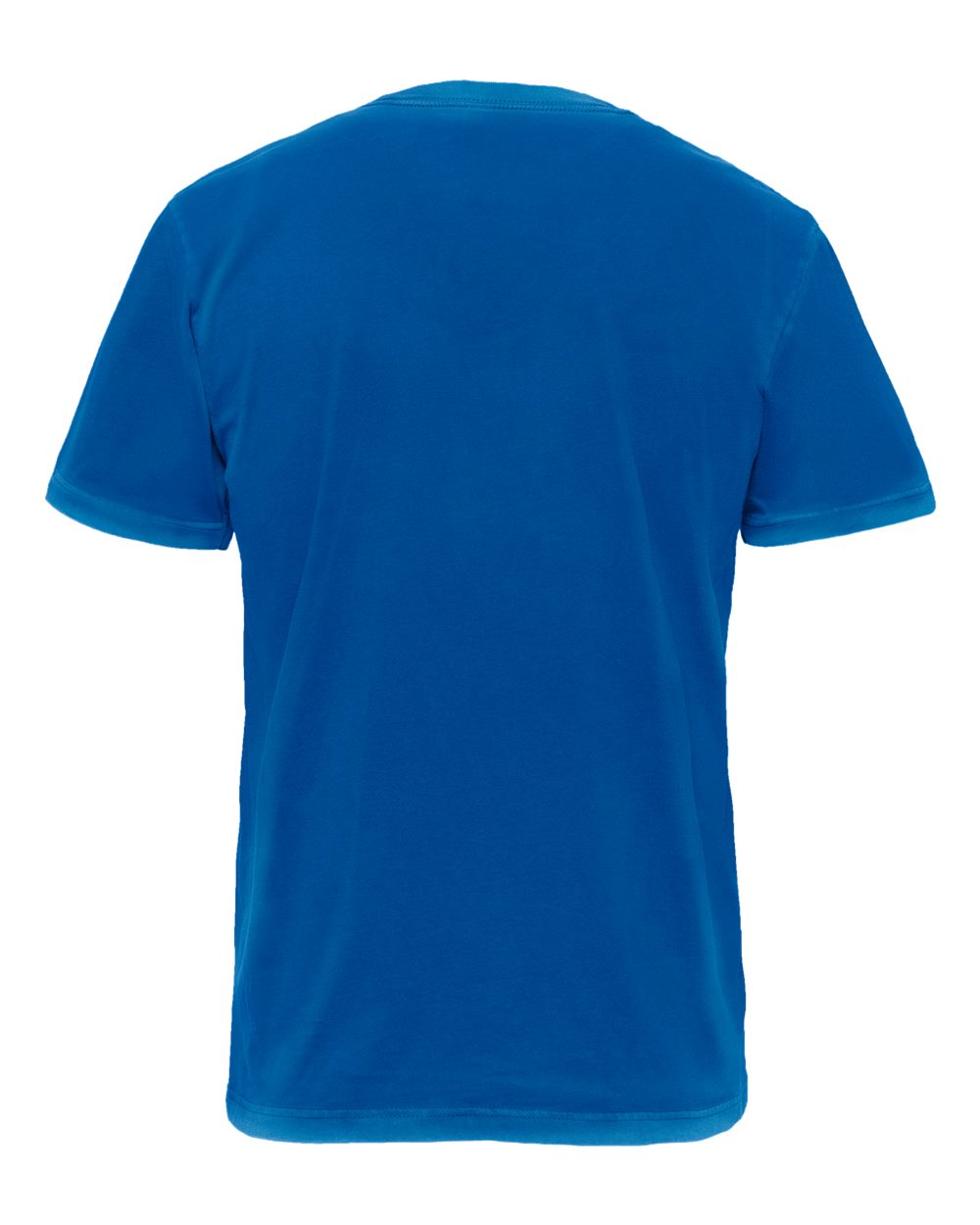 Next Level 3600SW Unisex Soft Washed Tee in Washed Royal, back