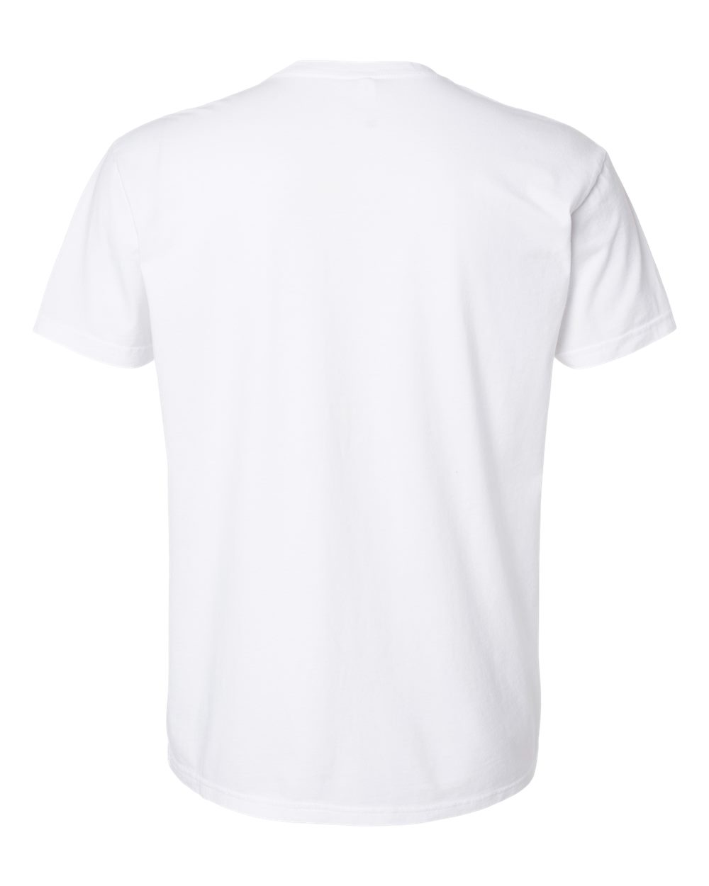 Next Level 3600SW Unisex Soft Washed Tee in Washed White, back