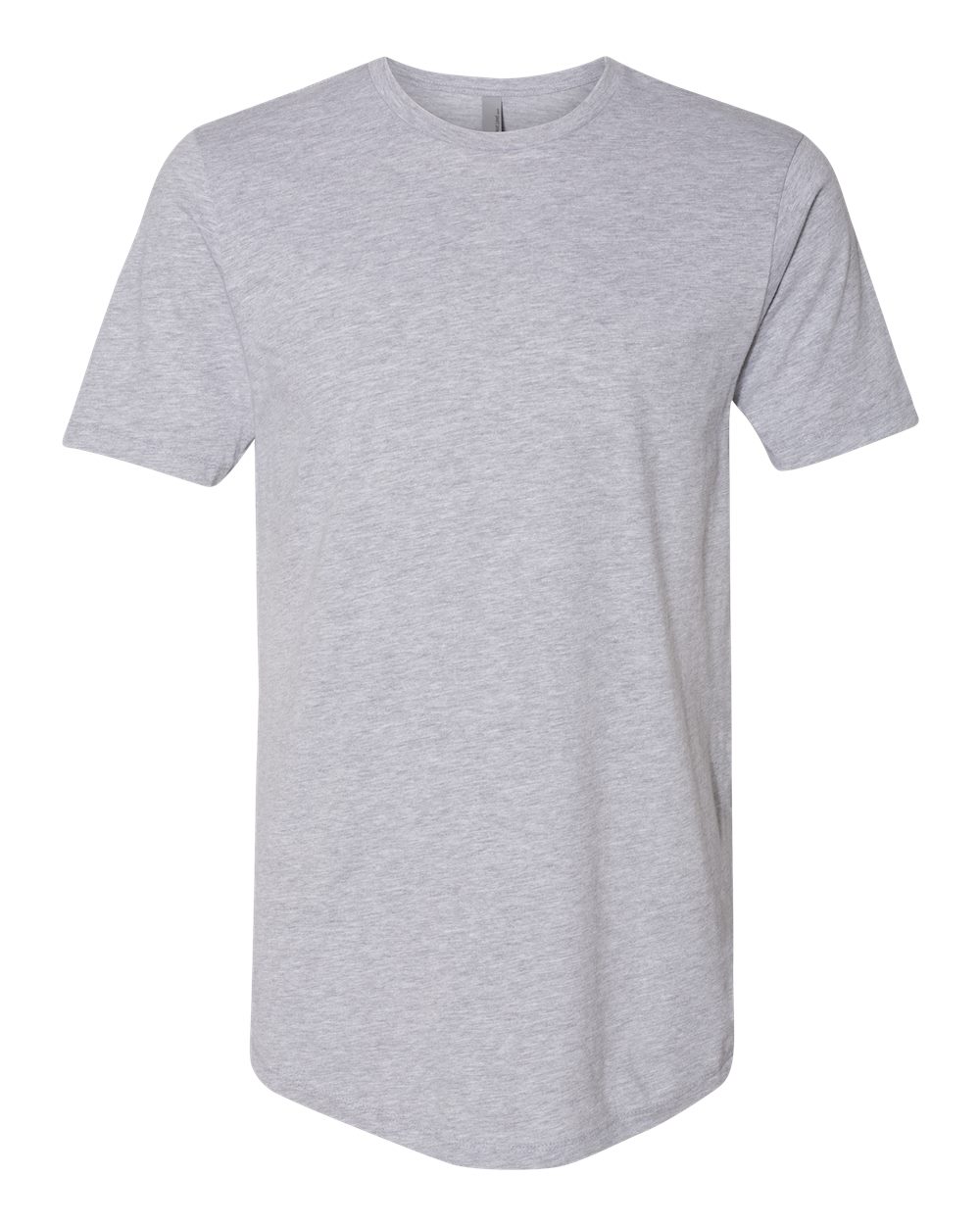 Next Level 3602 Unisex Cotton Long Body Tee in Heather Grey