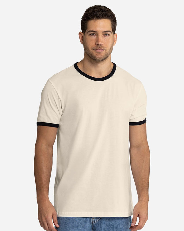 Next Level 3604 Unisex Cotton Ringer Tee