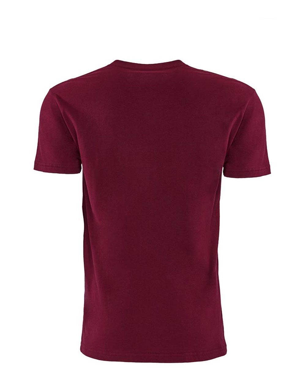 Next Level 3605 Unisex Cotton Pocket Tee in Maroon, back
