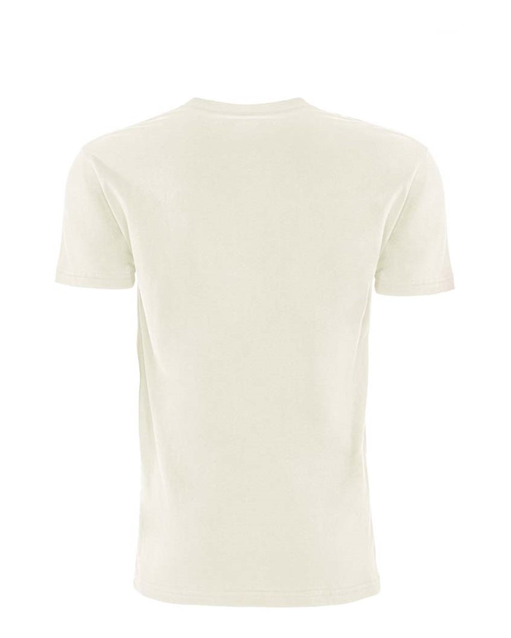 Next Level 3605 Unisex Cotton Pocket Tee in Natural, back