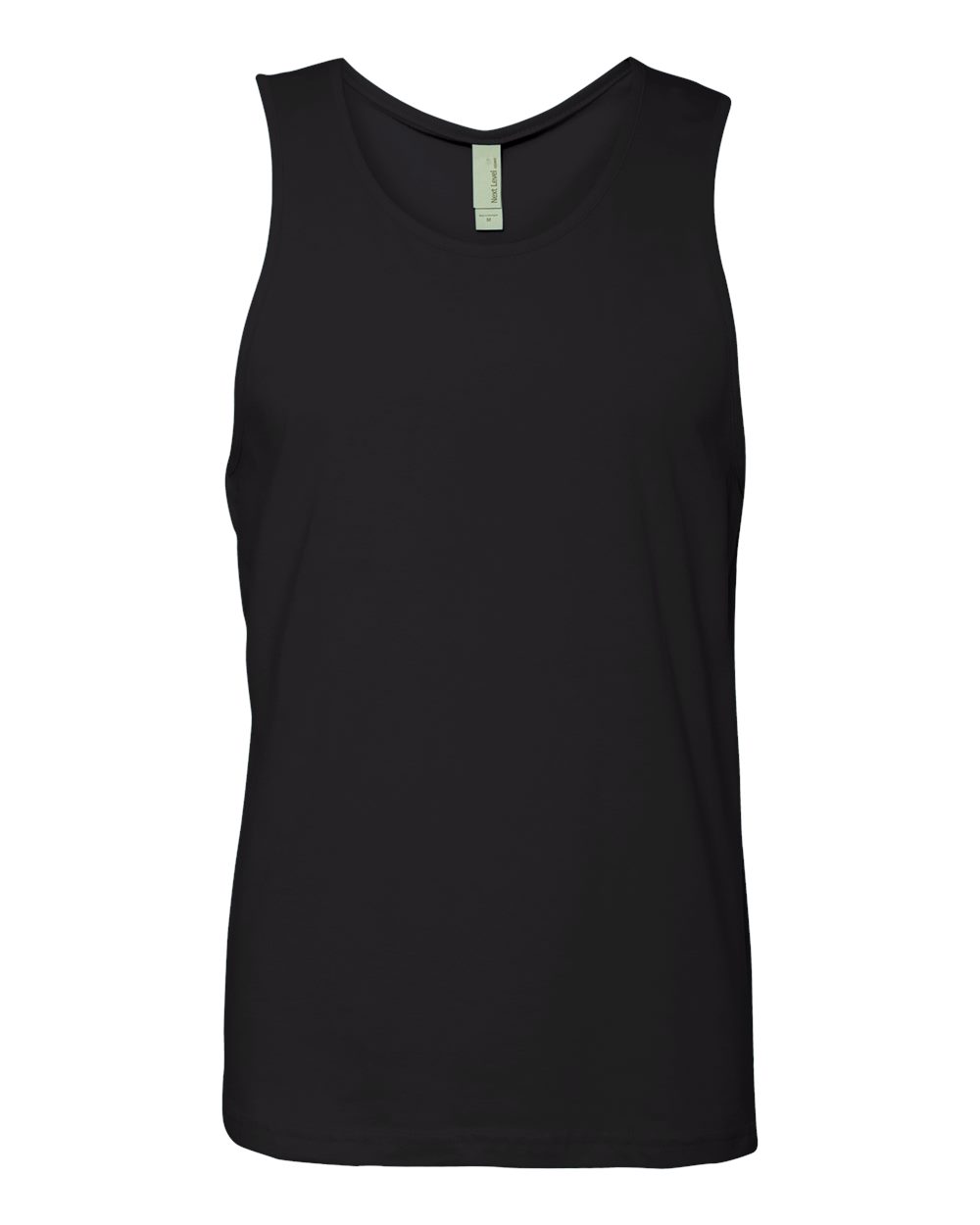 Next Level 3633 Unisex Cotton Tank in Black
