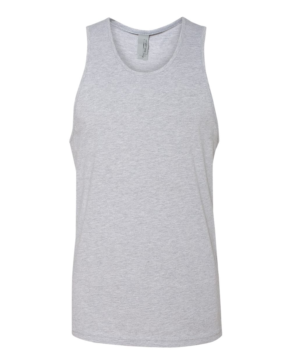 Next Level 3633 Unisex Cotton Tank in Heather Grey