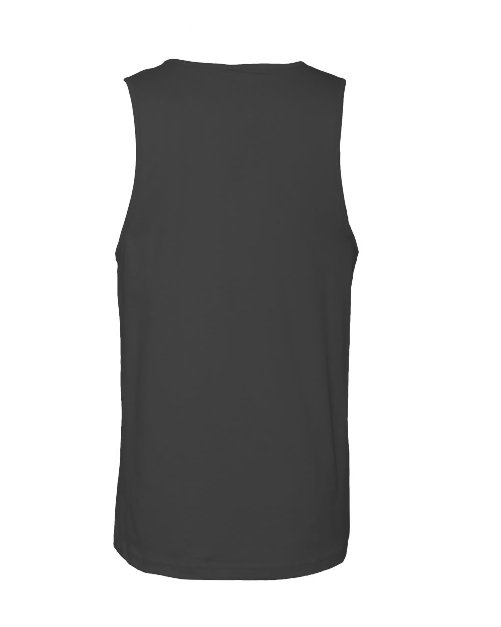 Next Level 3633 Unisex Cotton Tank in Heavy Metal, back