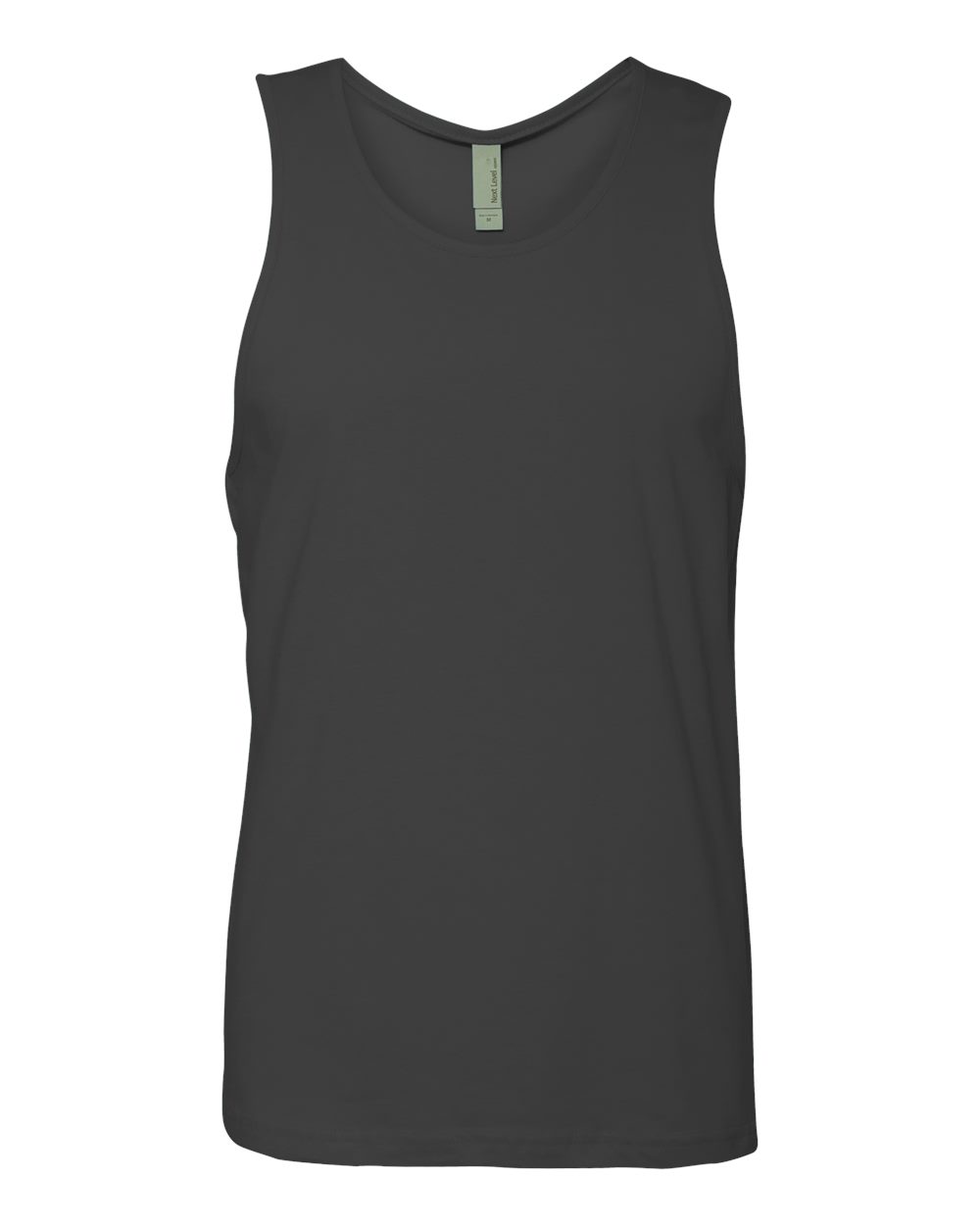 Next Level 3633 Unisex Cotton Tank in Heavy Metal