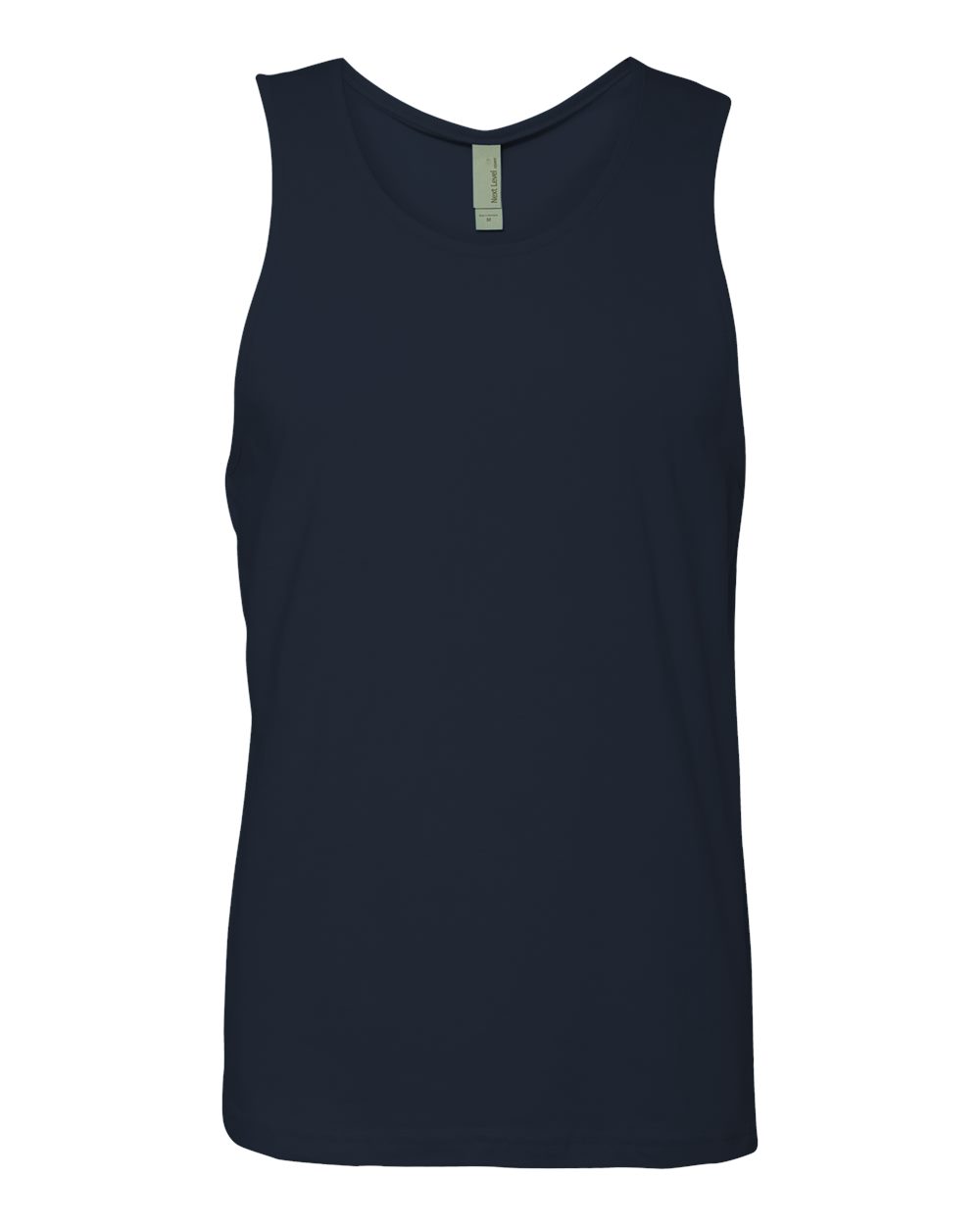 Next Level 3633 Unisex Cotton Tank in Midnight Navy