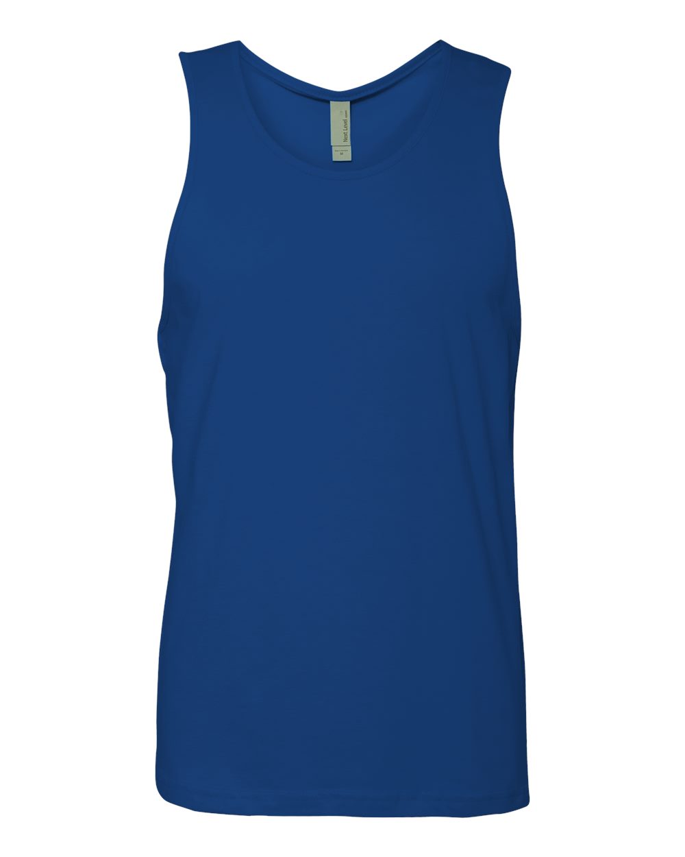 Next Level 3633 Unisex Cotton Tank in Royal