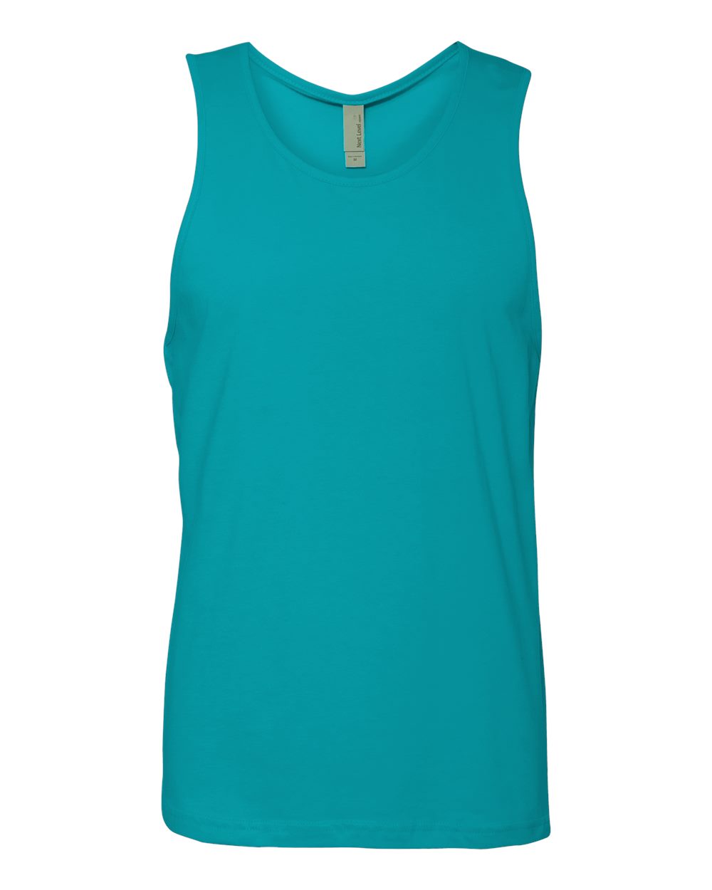 Next Level 3633 Unisex Cotton Tank in Tahiti Blue