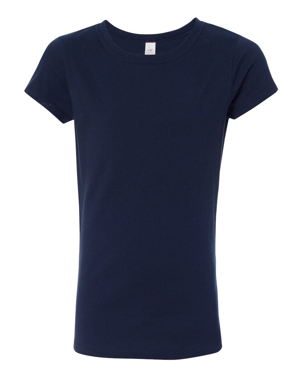 Next Level 3710 Girls’ Cotton Princess Tee in Midnight Navy